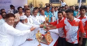 খেলাধুলা বাড়ায় বল, মাদক ছেড়ে মাঠে চল
